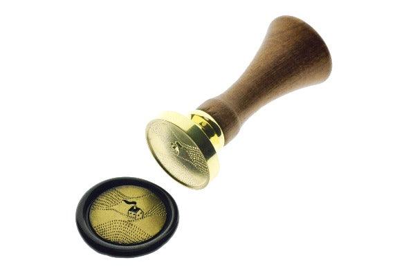 Rural House Wax Seal Stamp Designed by Nikki Dotti - Backtozero B20 - Black, collaboration, gold metallic powder, gold powder, home, house, metallic powder, Nature, newarrivals, Signature, signaturehandle