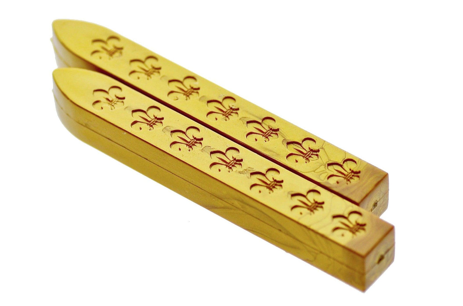 Antique Gold Non-Wick Fleur Sealing Wax Stick - Backtozero B20 - antique, fleur non wick, gold, metallic, Non-Wick Sitck, Non-Wick Wax, sale, Sealing Wax, Wax Stick