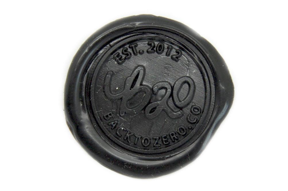 Black Non-Wick Fleur Sealing Wax Stick - Backtozero B20 - Black, Fleur Non Wick, Non-Wick Sitck, Non-Wick Wax, sale, Sealing Wax, Wax Stick