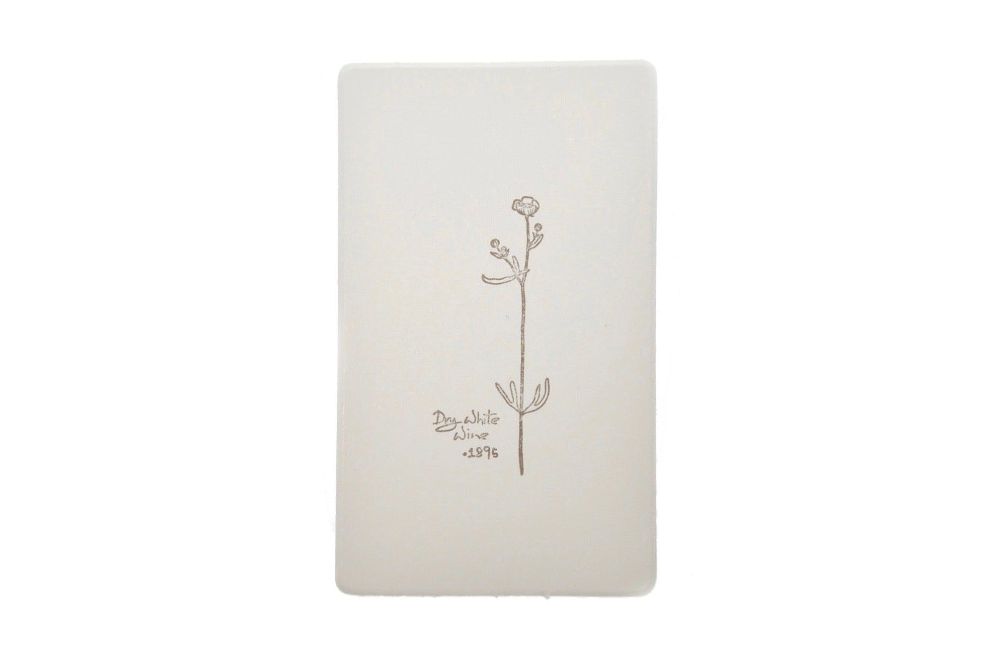 Botanical Words Rubber Stamp | A - Backtozero B20 - Botanical, floral, Flower, Geometric, Nature, rubber stamp