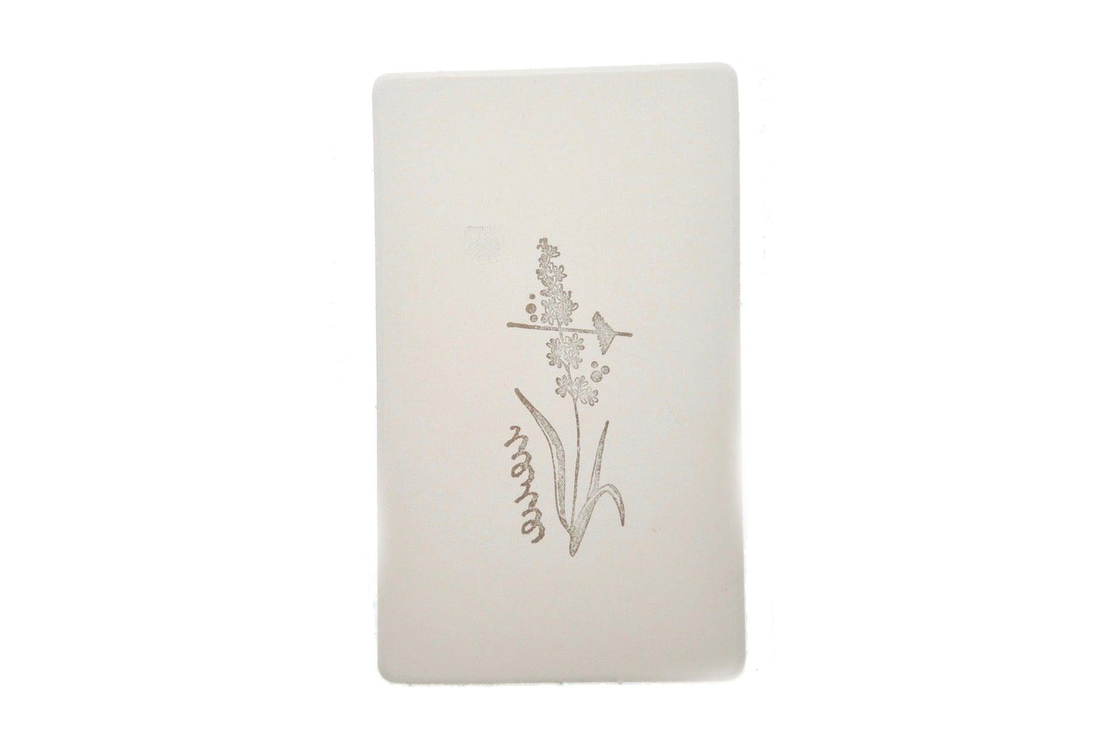 Flower Rubber Stamp | A - Backtozero B20 - Botanical, floral, Flower, Geometric, Nature, rubber stamp