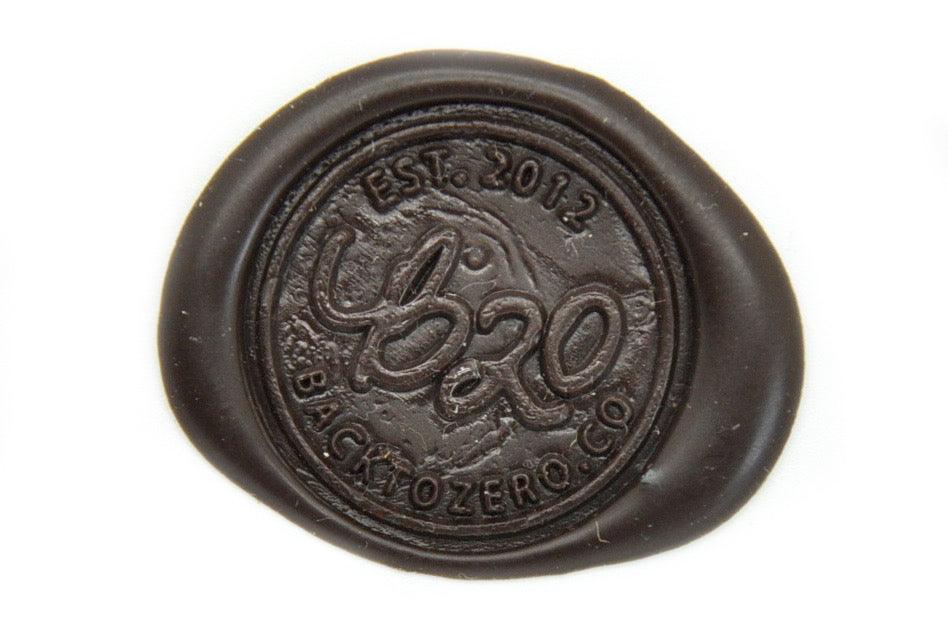 Brown Non-Wick Fleur Sealing Wax Stick - Backtozero B20 - Brown, fleur non wick, Non-Wick Sitck, Non-Wick Wax, sale, Sealing Wax, Wax Stick