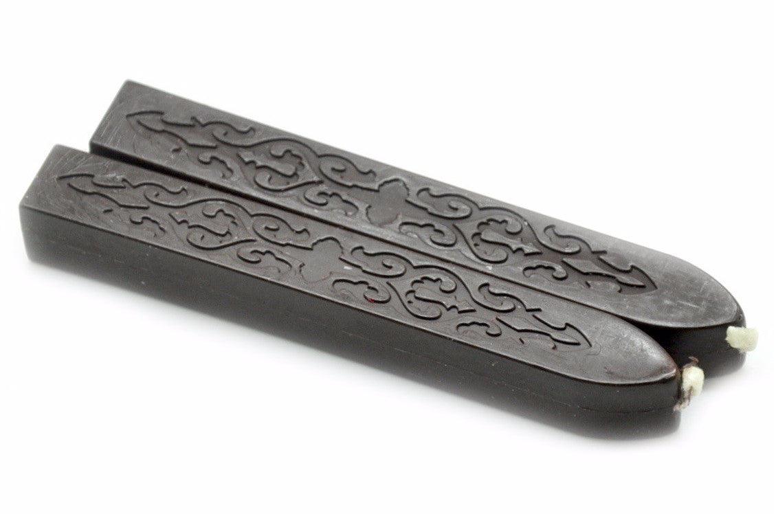 Brown Filigree Wick Sealing Wax Stick - Backtozero B20 - Brown, Filigree Wick, sale, Sealing Wax, Wick Stick, Wick Wax, wwax