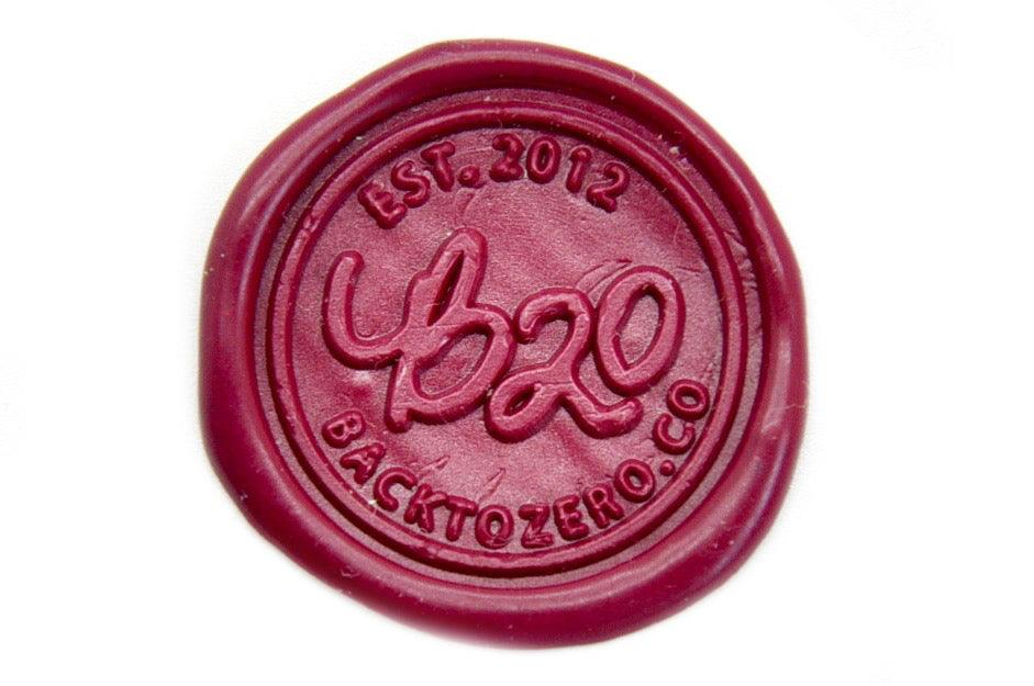 Burgundy Wick Sealing Wax Stick - Backtozero B20 - Burgundy, sale, Sealing Wax, Wick Stick, Wick Wax, wwax
