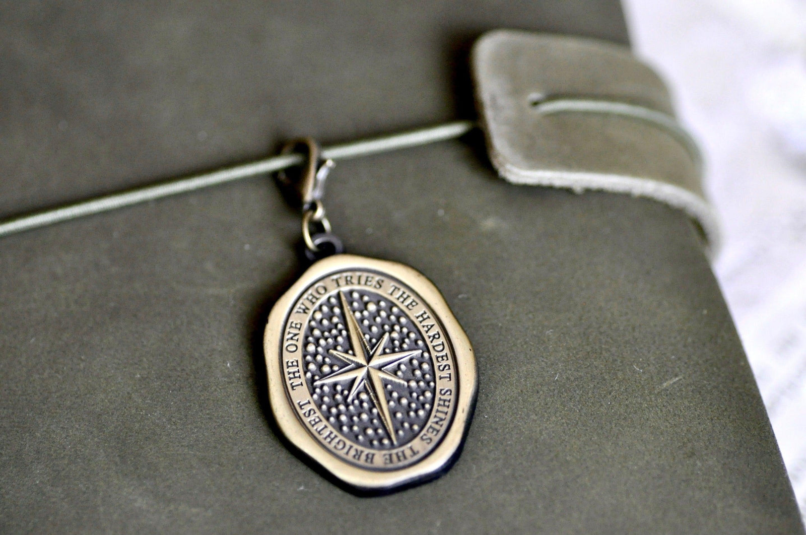 Message Wax Seal Enamel Charm | Star | Shine - Backtozero B20 - antique gold, charm, enamel, her, him, journal charm, lapel, metal, newarrivals, pendant, shine, Silver, soft enamel, star, starry, wax seal