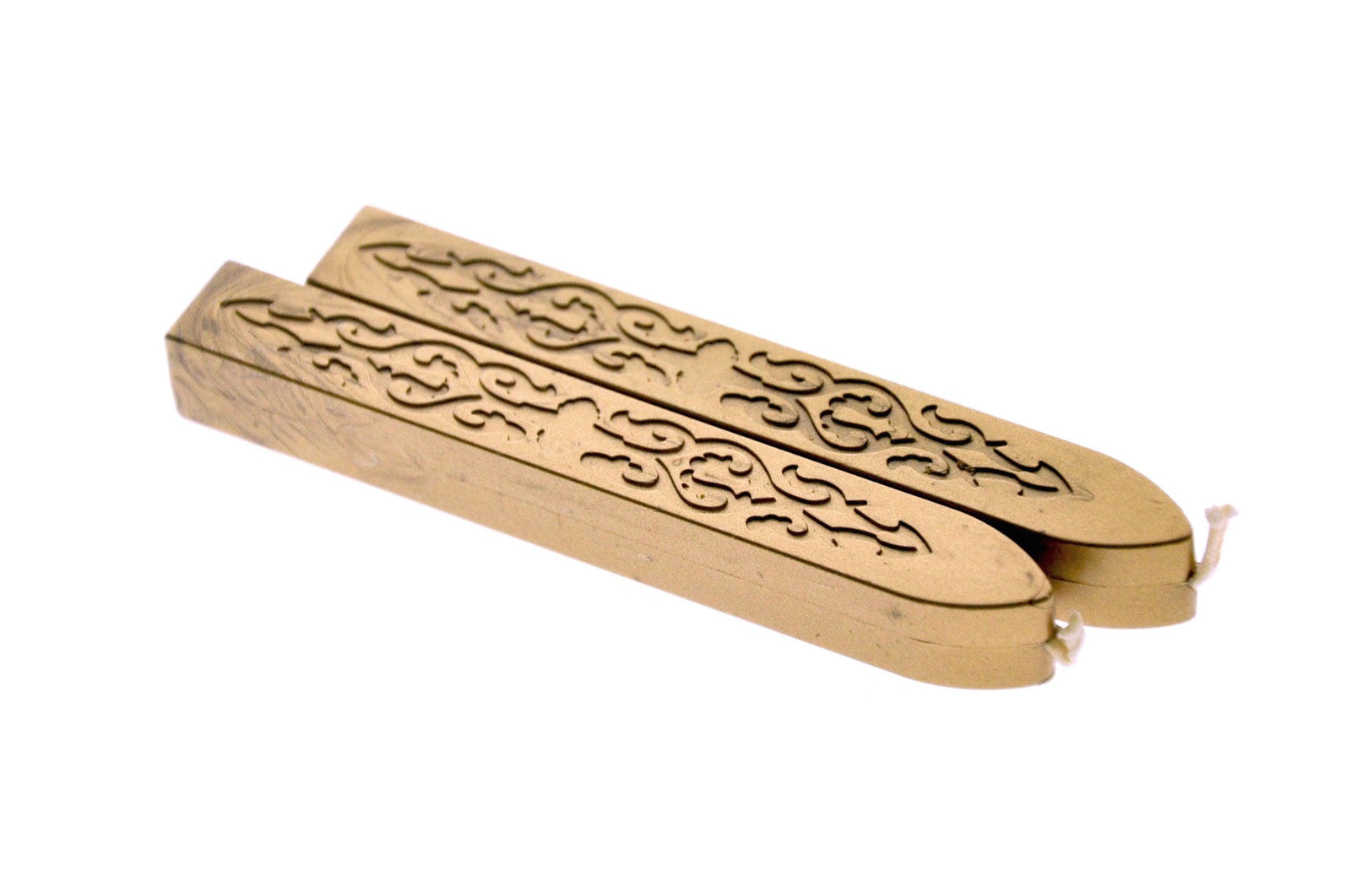 Antique Brass Filigree Wick Sealing Wax Stick - Backtozero B20 - brass, Filigree Wick, metallic, sale, Sealing Wax, Wick Stick, Wick Wax, wwax