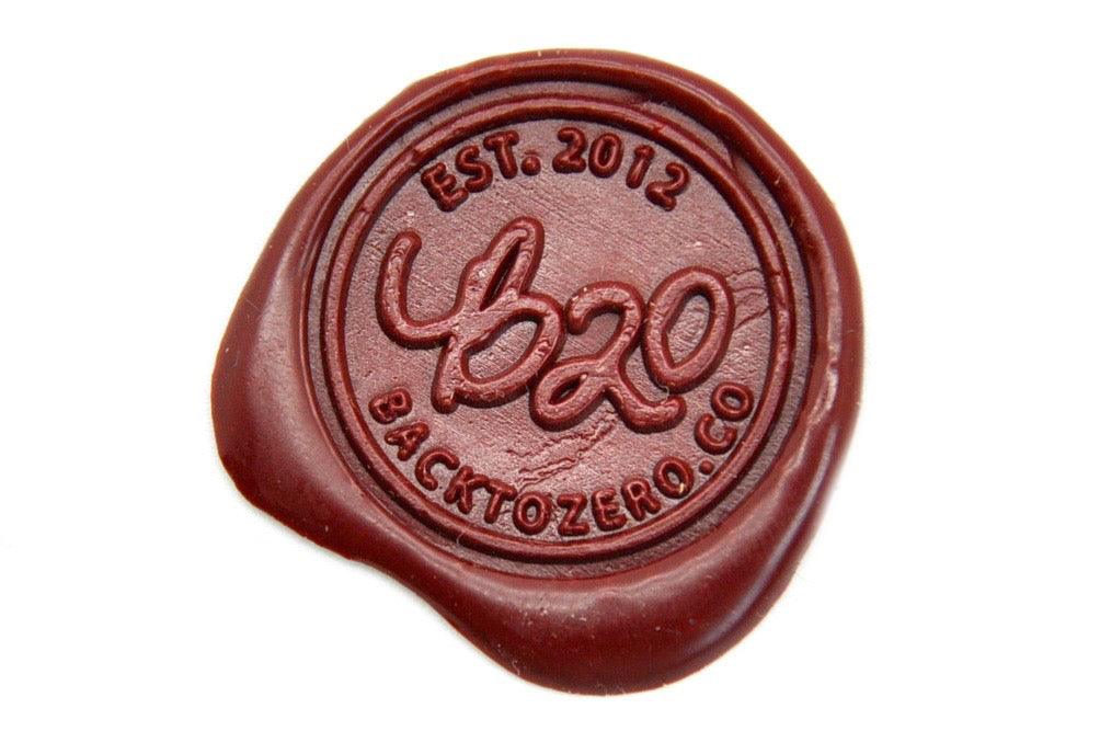 Dark Red Non-Wick Fleur Sealing Wax Stick - Backtozero B20 - Deep Red, fleur non wick, Non-Wick Sitck, Non-Wick Wax, sale, Sealing Wax, Wax Stick