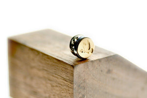 Dove Signet Pin - Backtozero B20 - 10mm, 12mm, 14mm, badge, bird, brass, brooch, him, peace, pin, signet, stainless steel