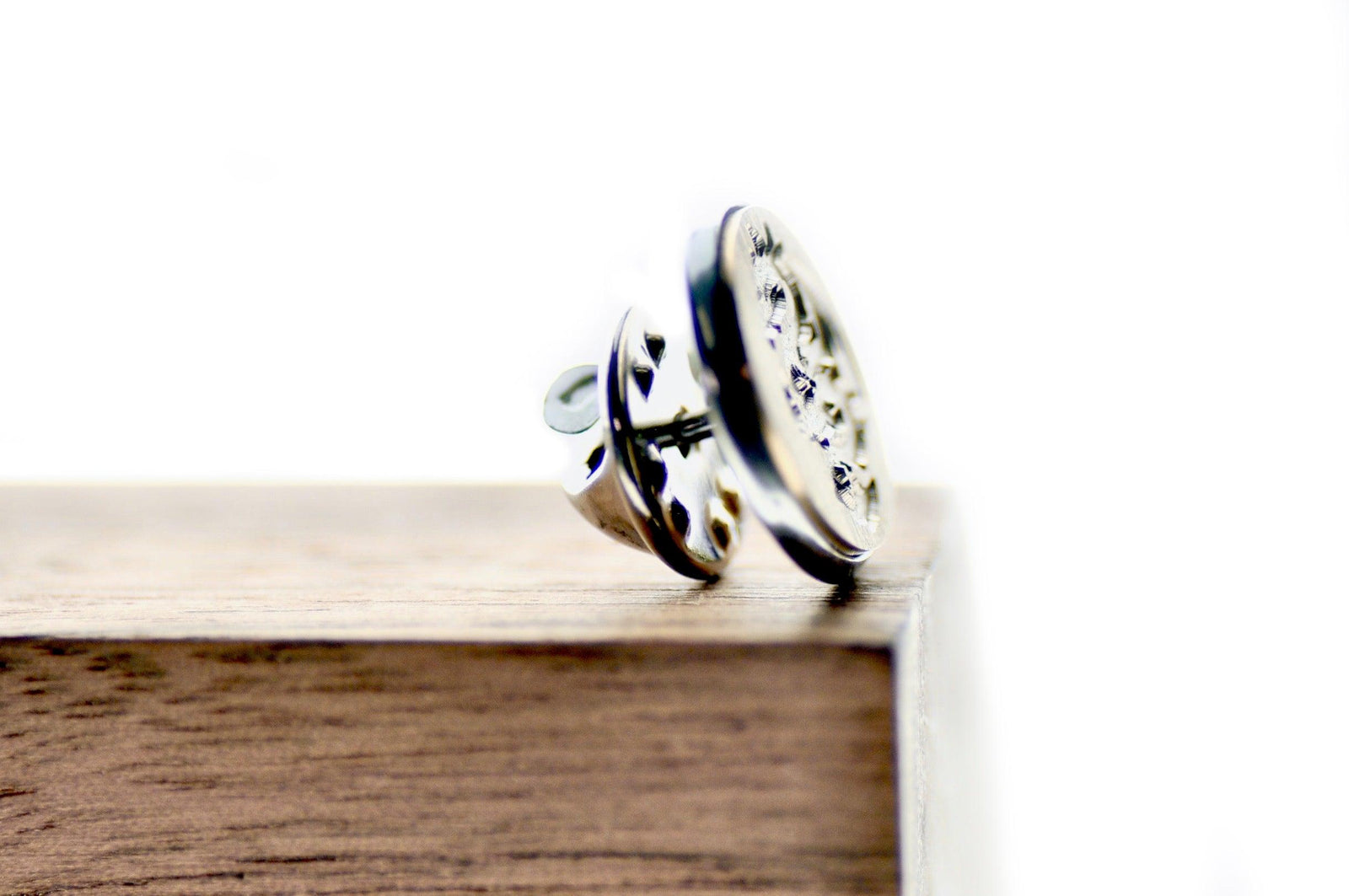 Dragon Signet Pin - Backtozero B20 - 10mm, 12mm, 14mm, badge, brass, brooch, dragon, him, pin, signet, stainless steel