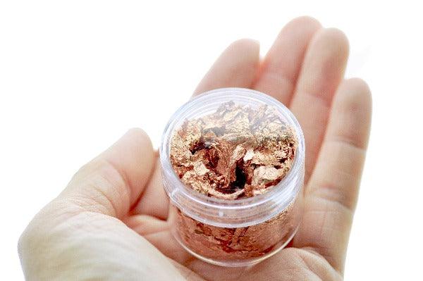 Copper Foil - Backtozero B20 - copper, copper flake, copper foil, copper leaf, metallic, metallic foil, misc