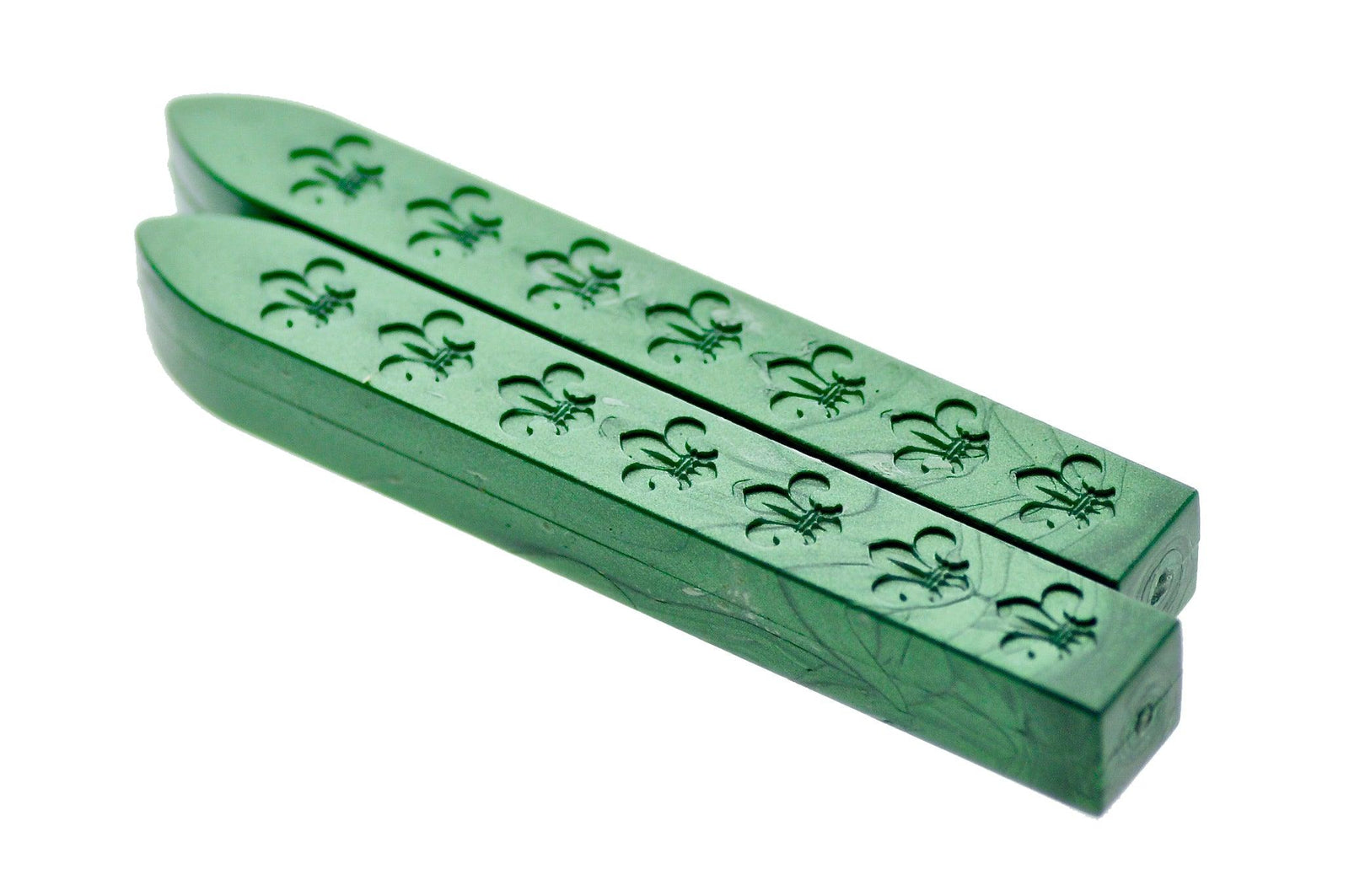 Forest Non-Wick Fleur Sealing Wax Stick - Backtozero B20 - fleur non wick, green, metallic, Non-Wick Sitck, Non-Wick Wax, sale, Sealing Wax, Wax Stick