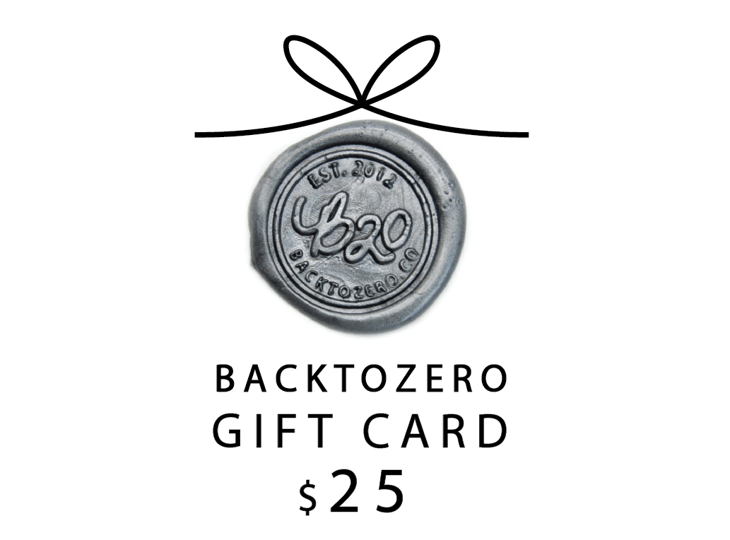 Gift Card - Backtozero B20 - 