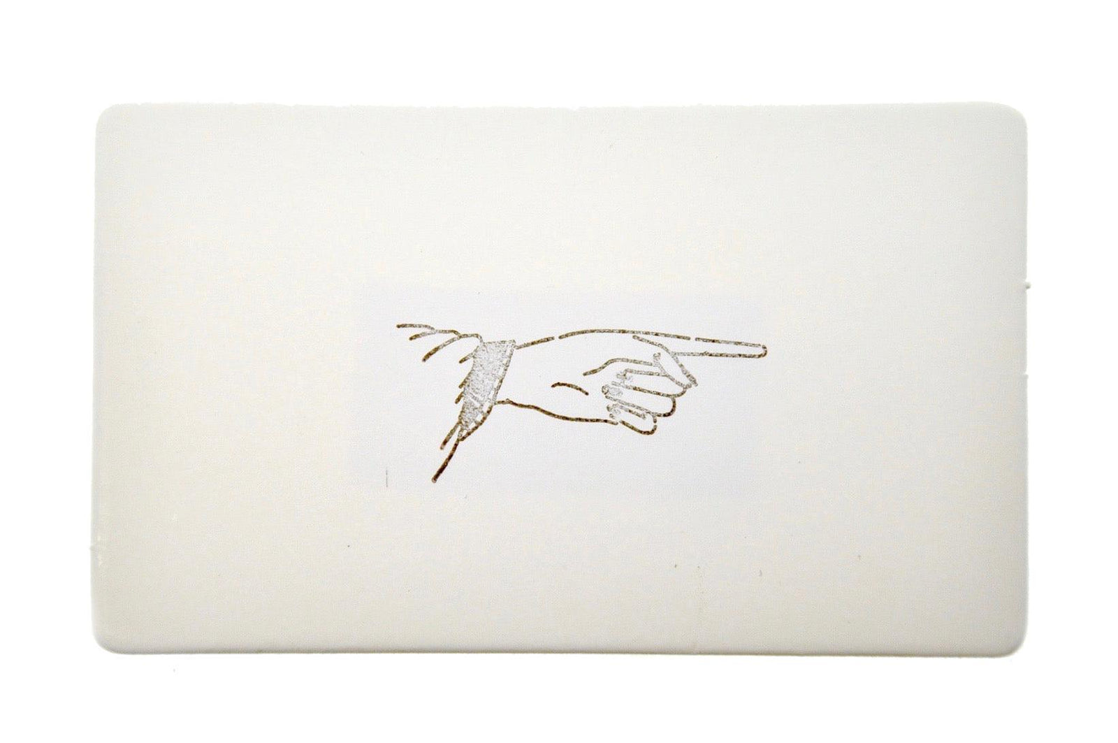 Hand Gesture Rubber Stamp | Point - Backtozero B20 - hand, hand gesture, handgesture, hands, rubber stamp