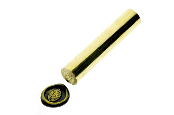 Mini Leaf Wax Seal Stamp - Backtozero B20 - black, blossom, botanic, Botanical, gold, gold dust, gold powder, leaf, mini, Nature, newarrivals, spring