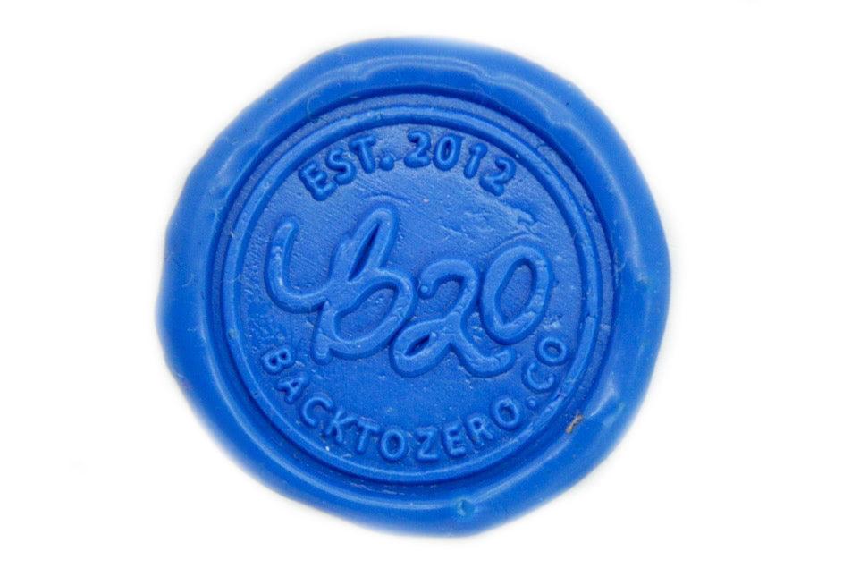 Light Blue Non-Wick Fleur Sealing Wax Stick - Backtozero B20 - fleur non wick, Light Blue, Non-Wick Sitck, Non-Wick Wax, sale, Sealing Wax, Wax Stick