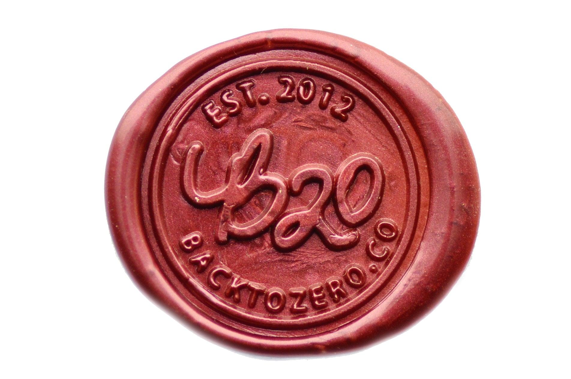 WAX - 1lb. Sealing Wax Brick or 5lb Beads, Red Bright Non-Metallic -  Waterloo Container