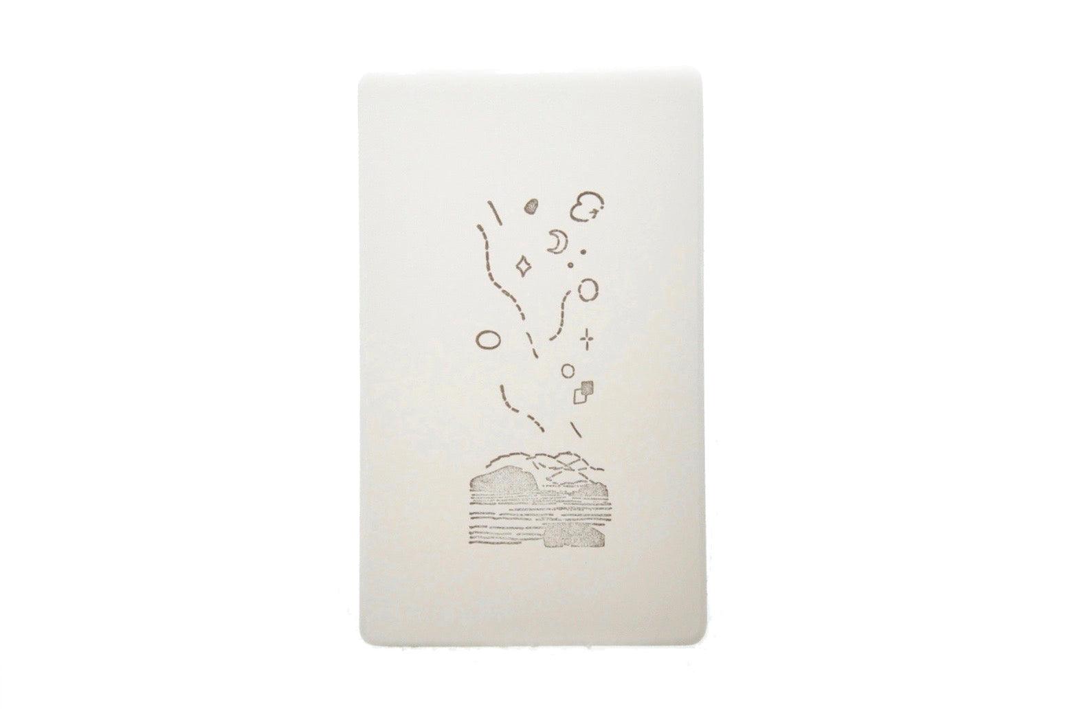 Nature Texture Rubber Stamp | Starlight - Backtozero B20 - Nature, rubber stamp, texture