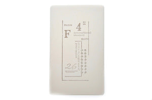 Number Word Texture Rubber Stamp | A - Backtozero B20 - number, rubber stamp, texture, word