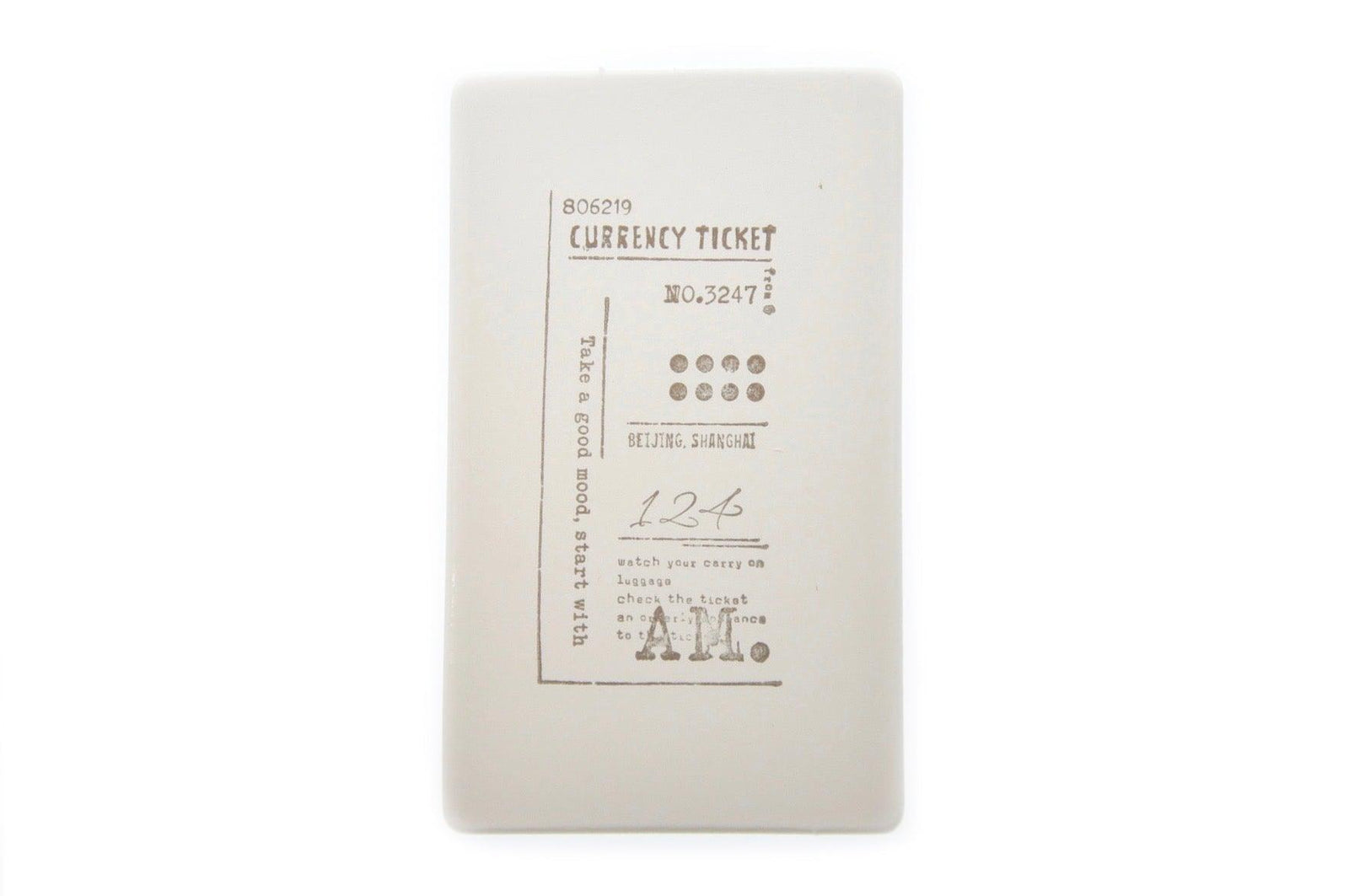 Number Word Texture Rubber Stamp | C - Backtozero B20 - number, rubber stamp, texture, word