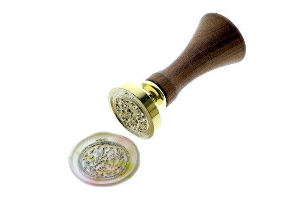 Embroidery Hoop Daisies Wax Seal Stamp Designed by Petra - Backtozero B20 - botanical, collaboration, daisies, daisy, Embroidery, Embroidery Hoop, Flower, marble, marble wax, mixed wax, Nature, Signature, signaturehandle