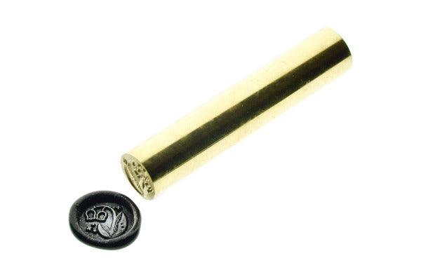 Mini Lily of the Valley Wax Seal Stamp Designed by Petra - Backtozero B20 - 1.2cm, Black, collaboration, floral, flower, lily, mini, newarrivals, petra, silver dust, silver powder, star, tiny, valley