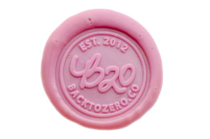 Pink Octagon Sealing Wax Beads - Backtozero B20 - octagon bead, pastel, pink, sealing wax, tin, Wax Beads