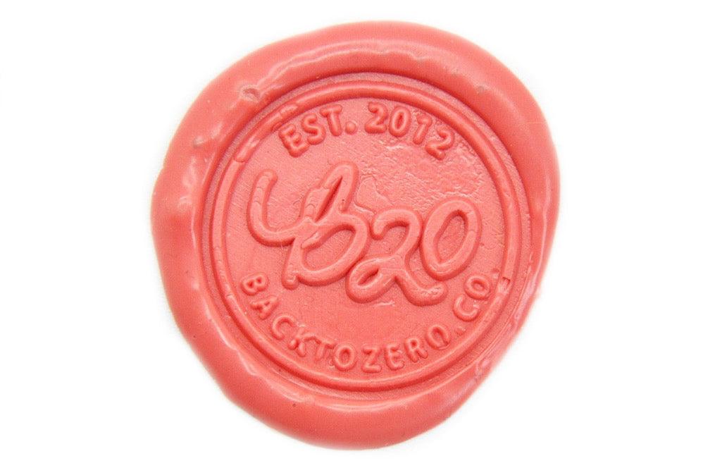 Pink Non-Wick Fleur Sealing Wax Stick - Backtozero B20 - fleur non wick, Non-Wick Sitck, Non-Wick Wax, pastel, Pink, sale, Sealing Wax, Wax Stick