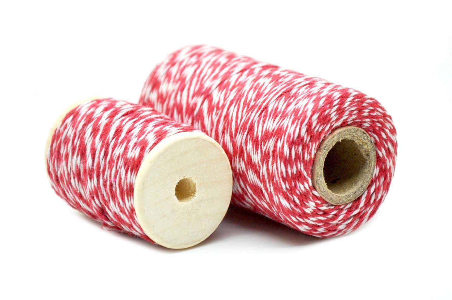 White Solid Baker's Twine - 4-ply thin cotton twine – Sprinkled Wishes