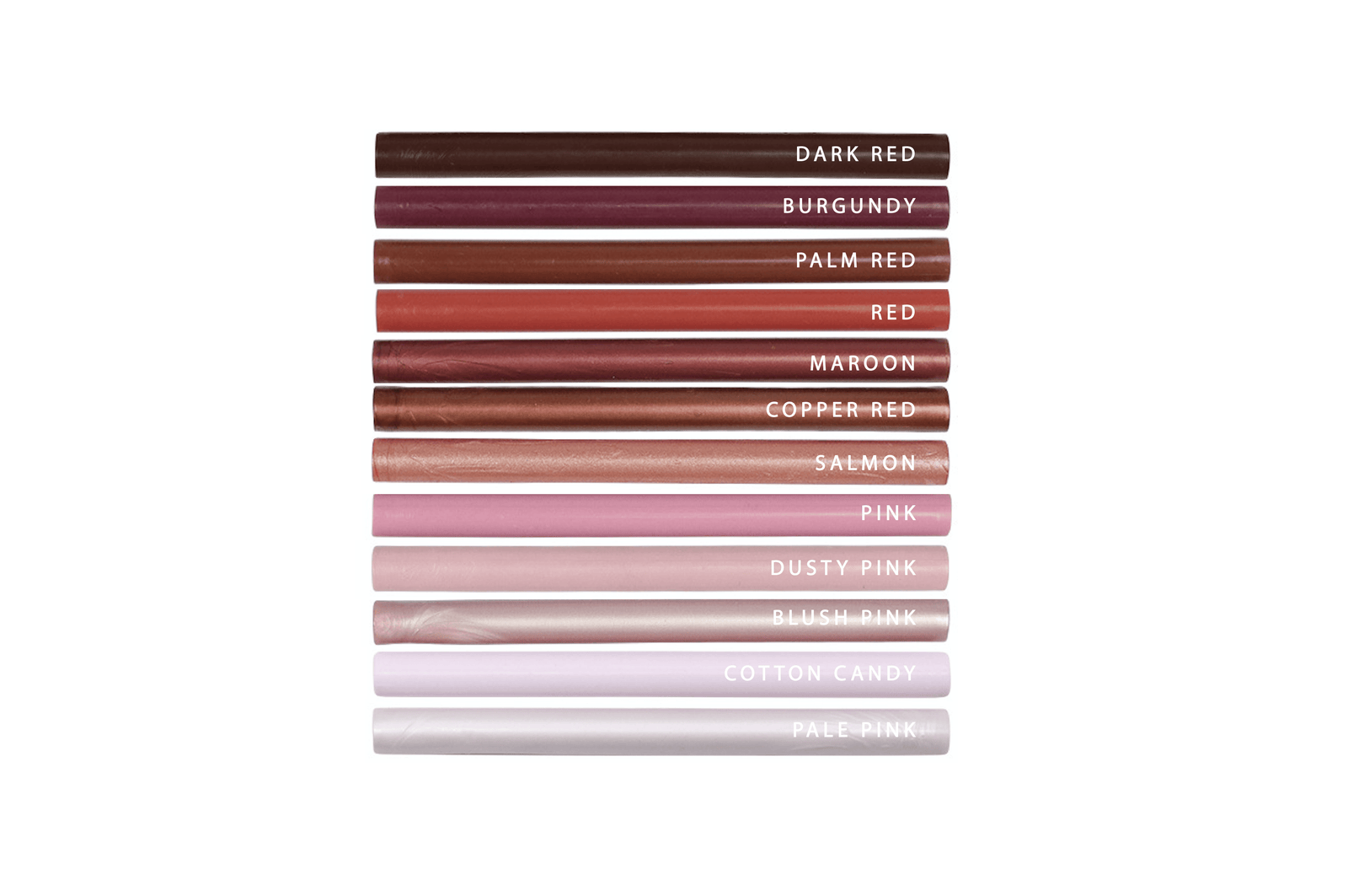 Shades of Red Glue Gun Sealing Wax - Backtozero B20 - Glue Gun, gold, Metallic, Pink, Red, sale, Sealing Wax, Wax Stick