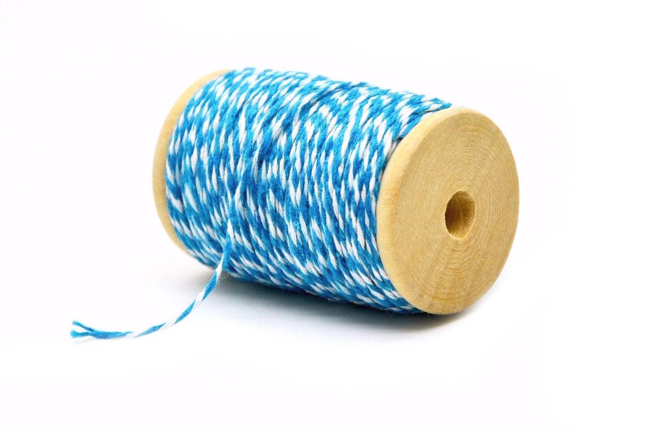 Sky Blue/White Baker's Twine - Backtozero B20 - baker twine, Sky Blue, twine
