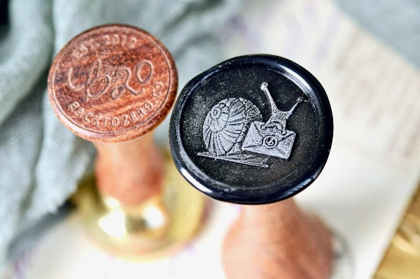 Snail Mail Double Layer Wax Seal Stamp