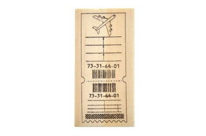 Travel Rubber Stamp | G - Backtozero B20 - rubber stamp, travel