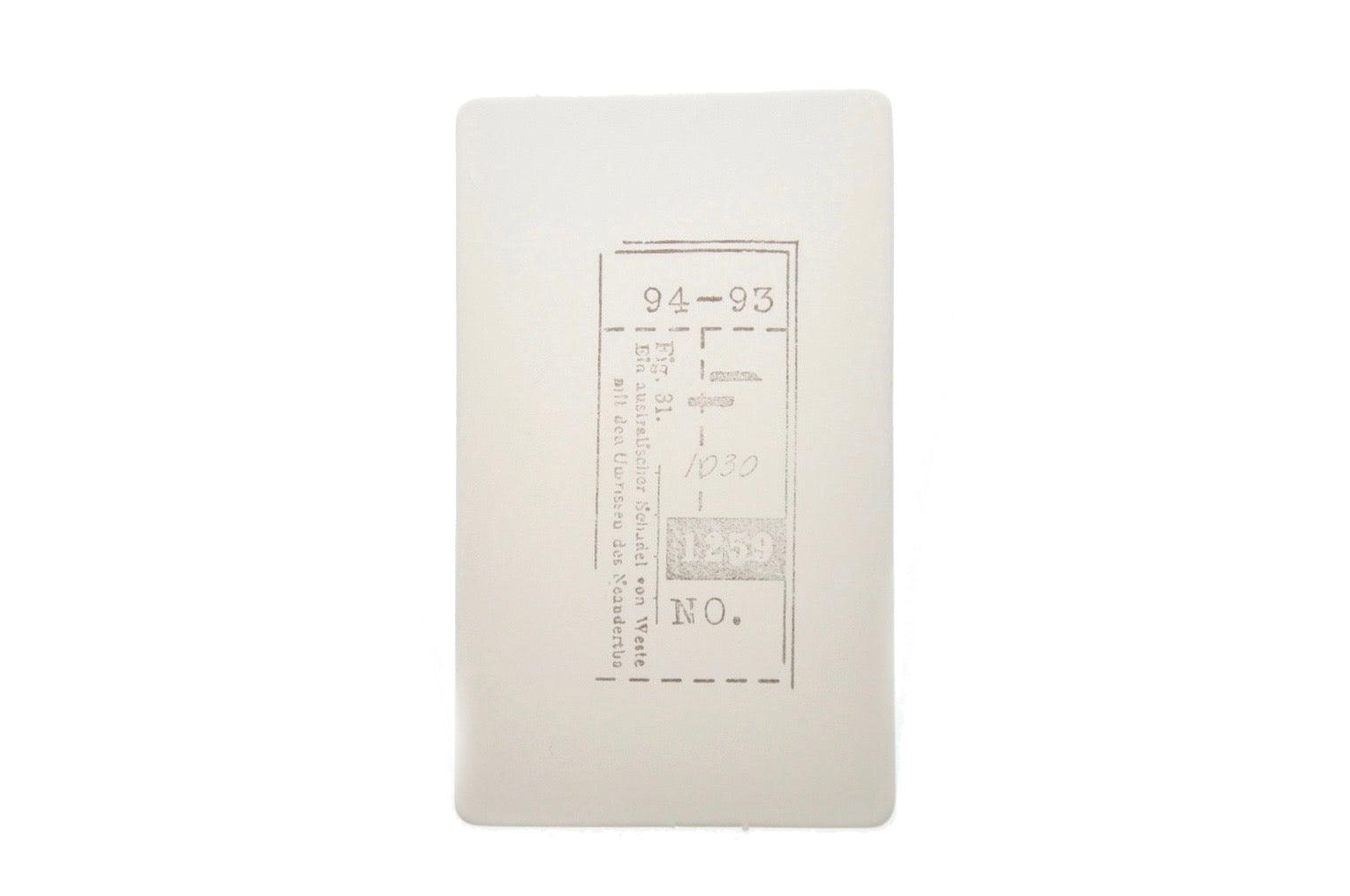 Travel Rubber Stamp | C - Backtozero B20 - rubber stamp, travel