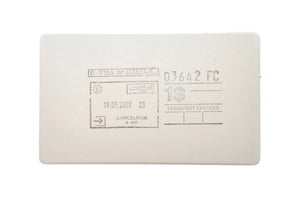 Travel Rubber Stamp | A - Backtozero B20 - rubber stamp, travel