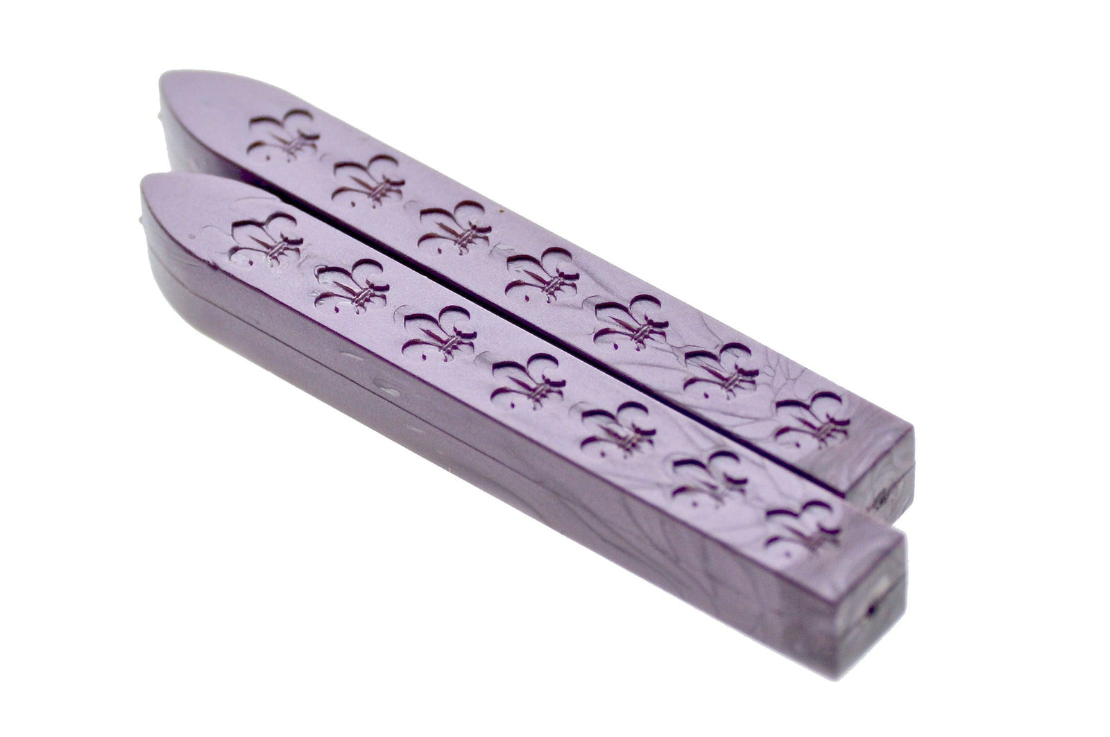 Wisteria Non-Wick Fleur Sealing Wax Stick - Backtozero B20 - fleur non wick, metallic, Non-Wick Sitck, Non-Wick Wax, purple, sale, Sealing Wax, Wax Stick